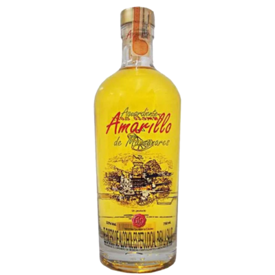 AGUARDIENTE AMARILLO DE MAZANARES BOTELLA X 750 ml