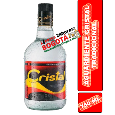 AGUARDIENTE CRISTAL TRADICIONAL BOTELLA 750 ML