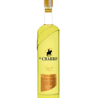Tequila el Charro Reposado Media Botella