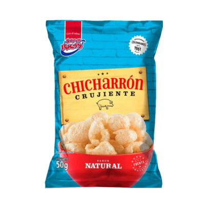 Chicharrón crujiente Natural – paquete familiar