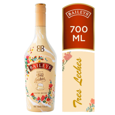 CREMA DE WHISKY BAILEYS TRES LECHES BOTELLA 700 ML