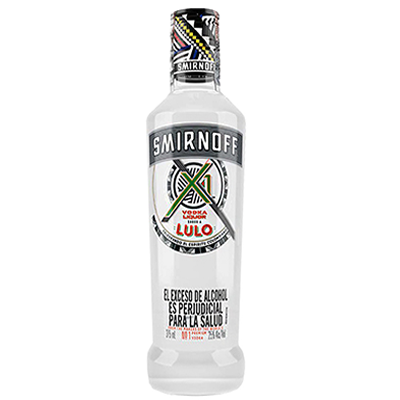 LICOR DE VODKA SMIRNOFF X1 LULO MEDIA 350 ML