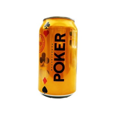 cerveza poker 330 unidad