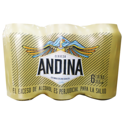 CERVEZA ANDINA LATA PACA X 24 355 ML