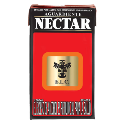 AGUARDIENTE NECTAR ROJO LITRO TETRAPACK