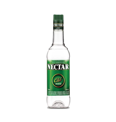 AGUARDIENTE NECTAR  VERDE BOTELLA X 750  ML