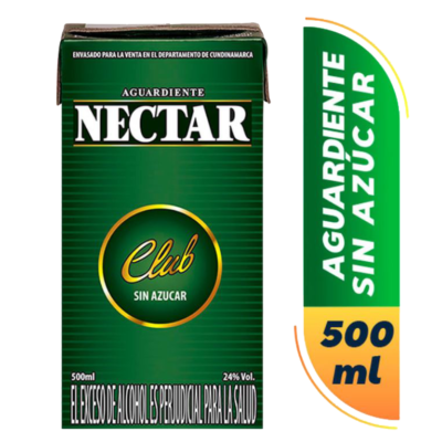 AGUARDIENTE NECTAR VERDE 500 ML